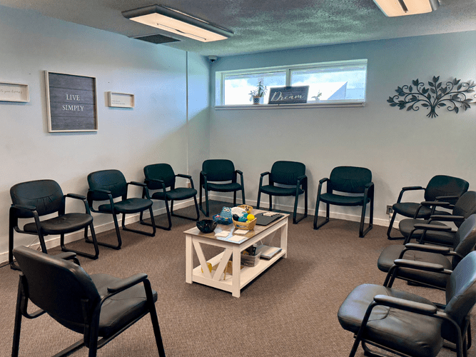 group therapy room